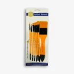 Acrylic Mix Brushes Keep Smiling