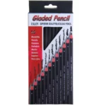 Ulson Graded Sketch Pencils -  Set Of 12