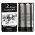 Professional Drawing Sketching Pencils Pack of 12 - Worison