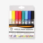 Simply Acrylic Paint Marker Set of 8Pcs - Daler Rowney
