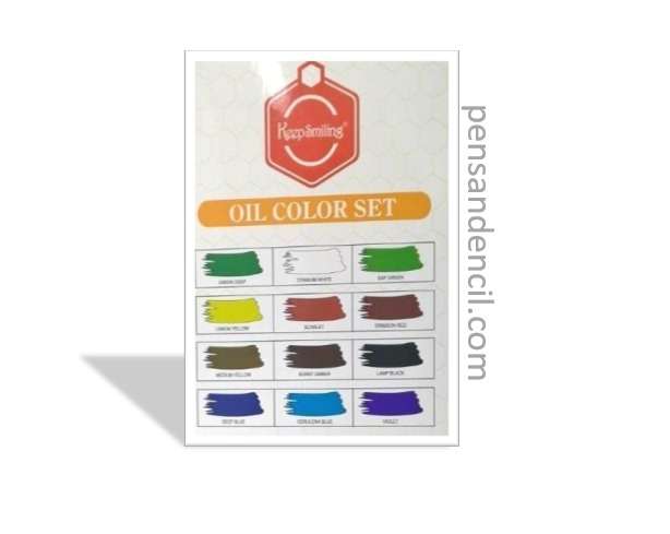 oil colors Set of 12 - keep smiling - 12 ml tubes (71120)