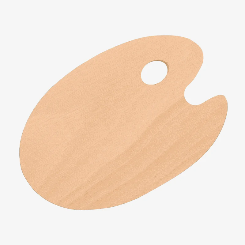 wooden-colour-mixing-palette-round