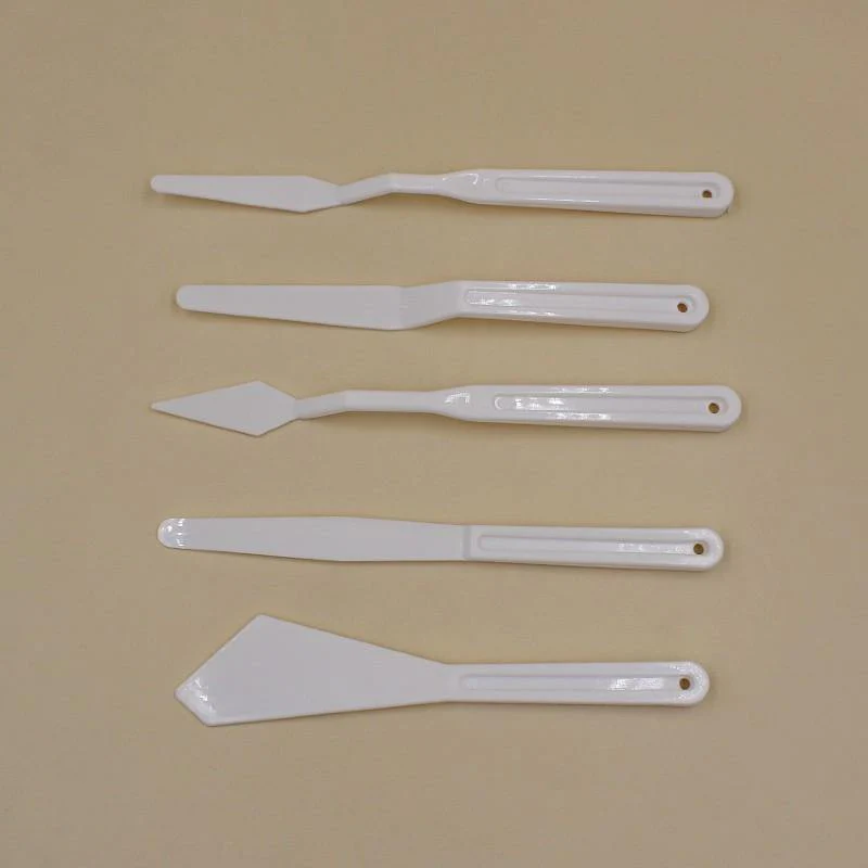 Plastic Palette KNIVES Set 5 Pcs