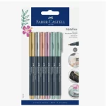 Faber Castell Metallic Color Marker Set Of 6 Pieces