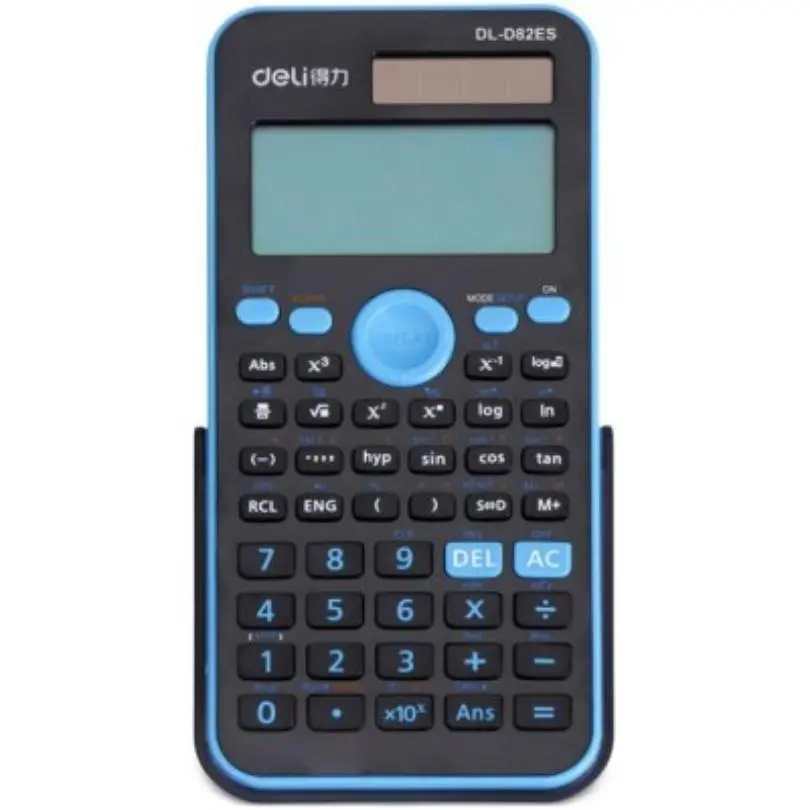 Deli Scientific Calculator 12 Digit, 252 Function (Vivid) (D82ES)