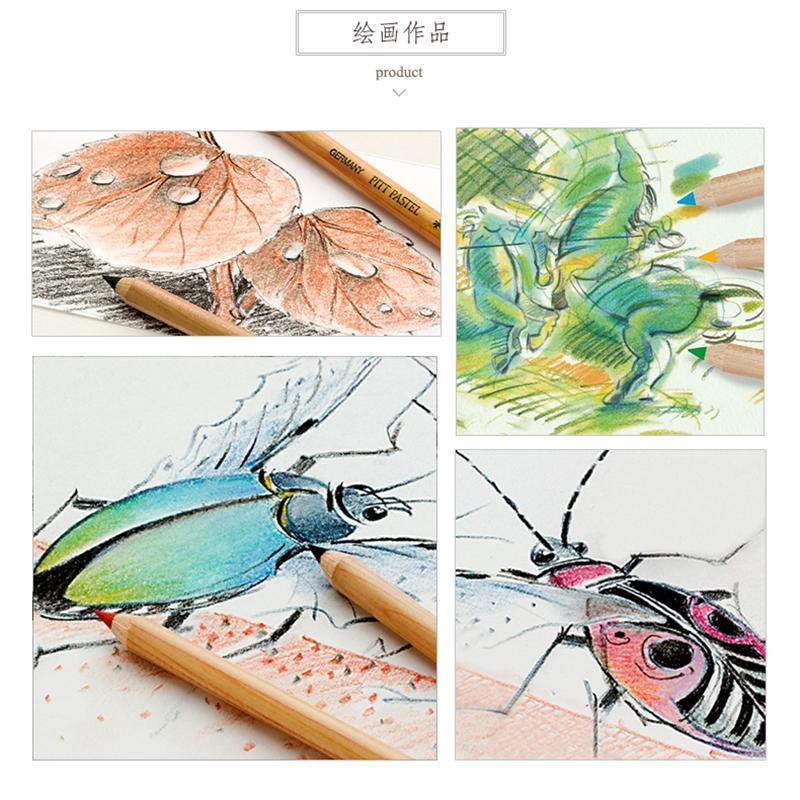 Faber Castell Pitt Pastel Pencils Tin Of 12