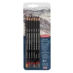 Tinted Charcoal Pencil Blister-Derwent 6Pcs (2301689)