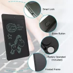 LCD Writing Tablet 8.5 Inch Electronic Writing Drawing Tab For kids