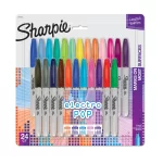 Sharpie Permanent Marker Electro Pop Fine Point Pack of 24