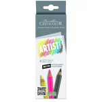 Cretacolor Artist Studio Mega Pencils – Neon & Graphite Set Of 6