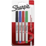 Sharpie Permanent Marker Ultra Fine Pack of 4