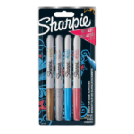Sharpie Metallic Permanent Markers Set Of 4