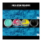 Studio Mica Pigment Dye For Epoxy Resin - Pack Of (12Colours)