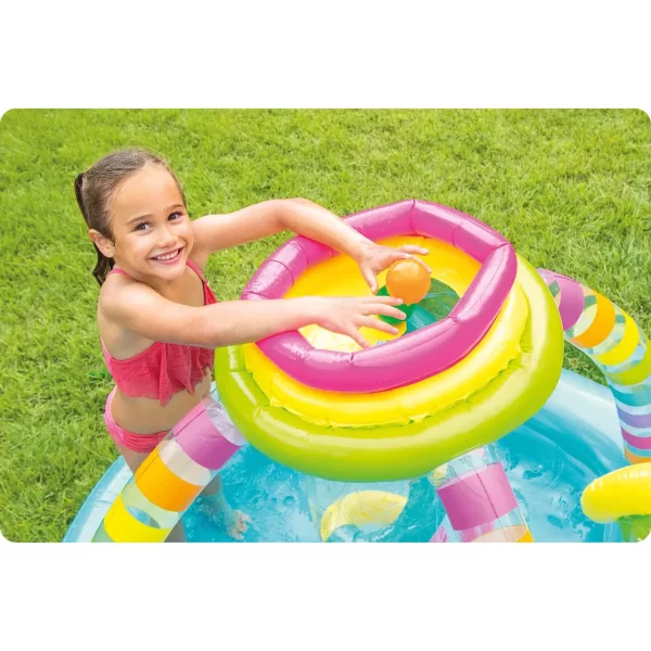 Intex Rainbow Inflatable Playground Pool