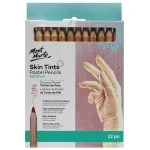 Mont Marte Skin Tints Pastel Pencils Signature Pack of 12